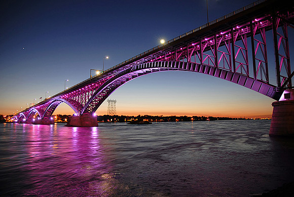Peace Bridge To Canada