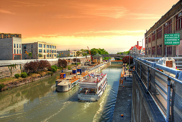 Through Locks 34 And 35